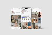 Social Media Mockup Social Media, an iPhone Mockup by seramoe (Thumbnail 2 of 6)