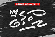 Mouth Beast - Strong Brush Font, a Handwritten Font by figuree studio (Thumbnail 7 of 8)
