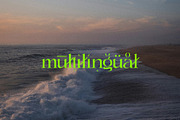 AQUA - Unique Serif, a Serif Font by subkulturetype (Thumbnail 8 of 8)