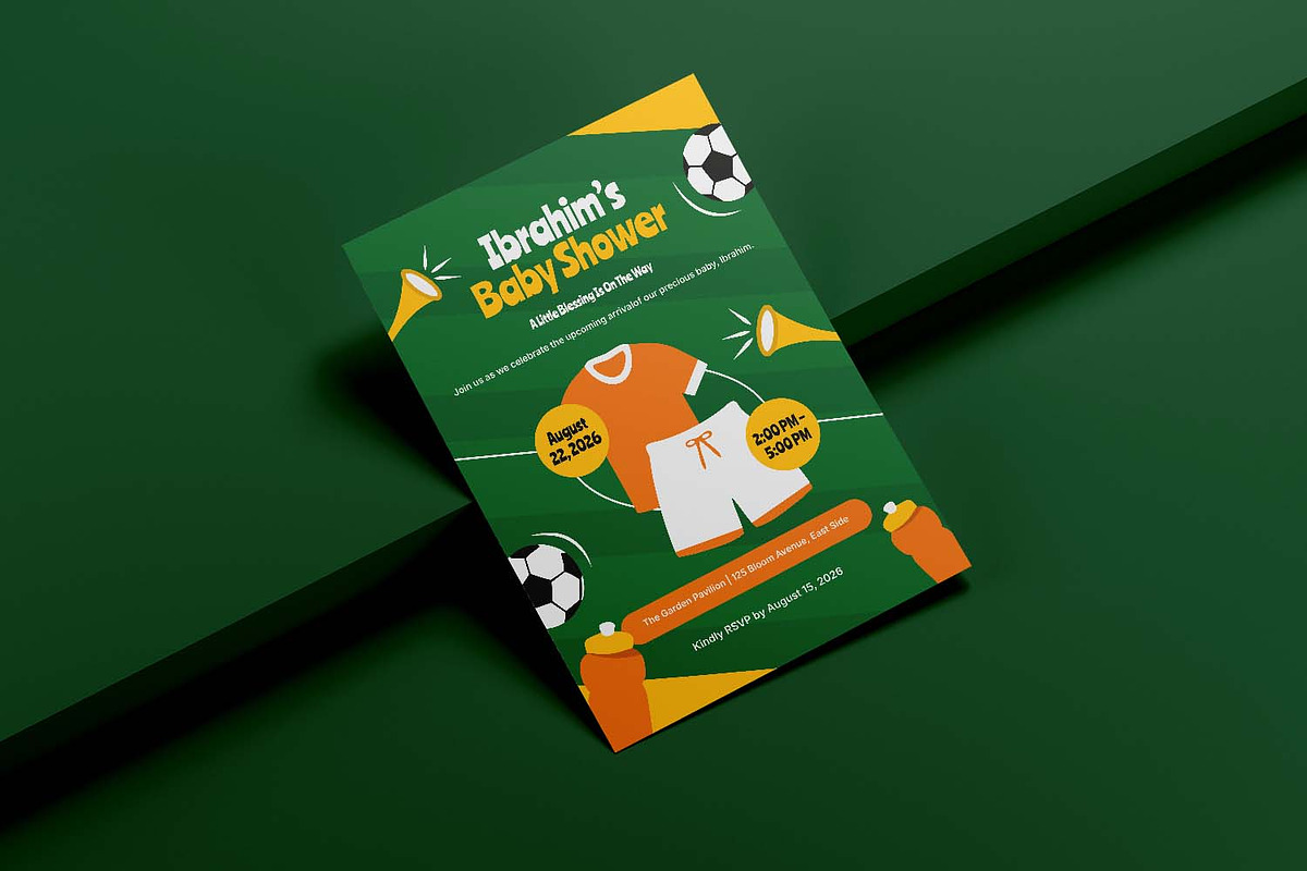 Footbal Lovers - Invitation, an Invitation Template by Fannan Studio (Photo 2 of 3)