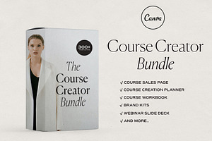 Course Creator Bundle Canva