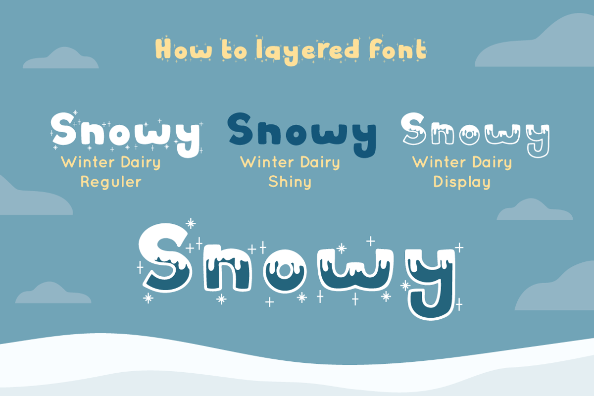 Winter Dairy - Christmas Font, a Script Font by Attype (Photo 7 of 8)