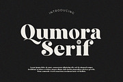 Qumora – Elegant Serif Typeface, a Serif Font by NTC Graphic (Thumbnail 2 of 20)