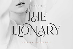 Lionary Modern Serif Font
