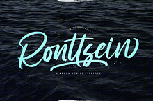 Ronttsein - Brush Script Font