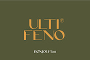 Bonjour Modern Bold Sans Serif, a Sans Serif Font by WhymoreArt (Thumbnail 2 of 7)