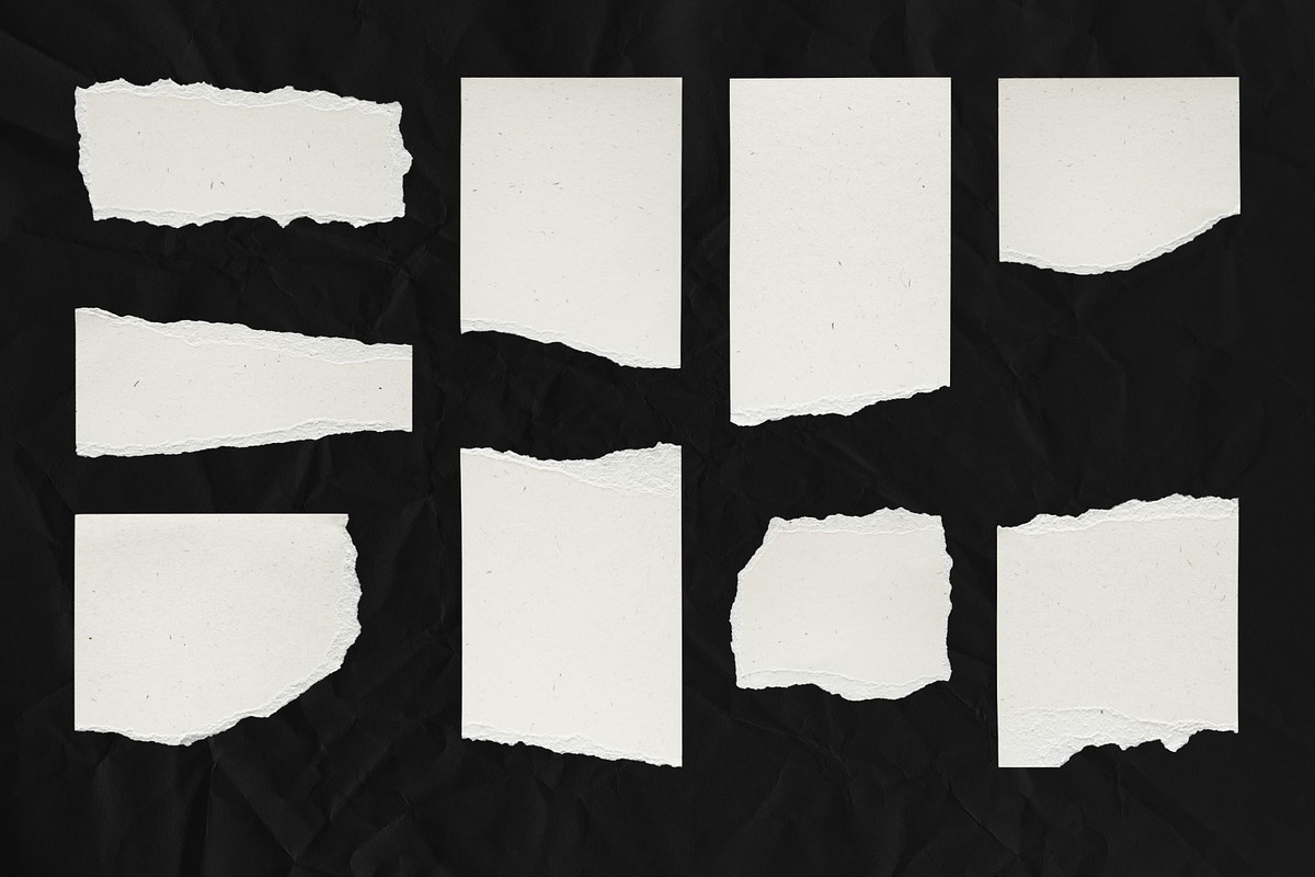 47 Textured Ripped Craft Papers, an Abstract Photo by Ksuview (Photo 7 of 7)