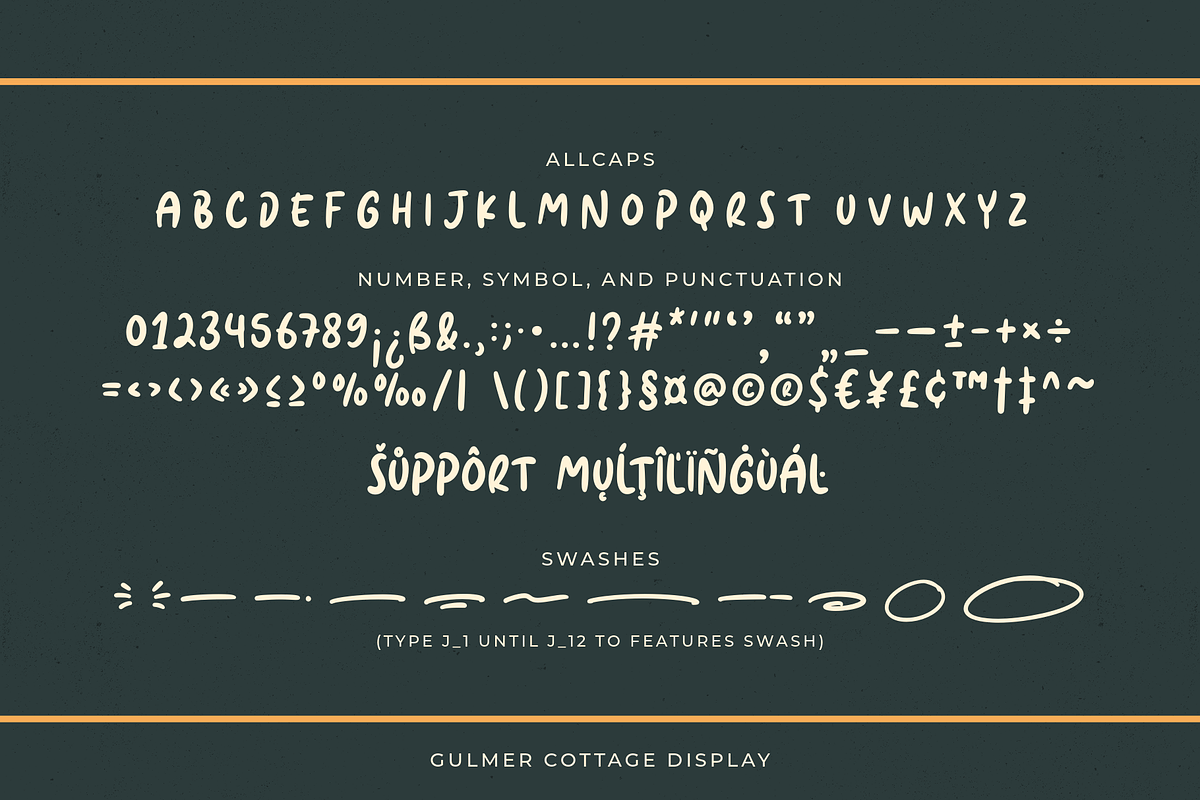 Gulmer Cottage Font Duo, a Handwritten Font by Ainun Jinan (Photo 11 of 12)