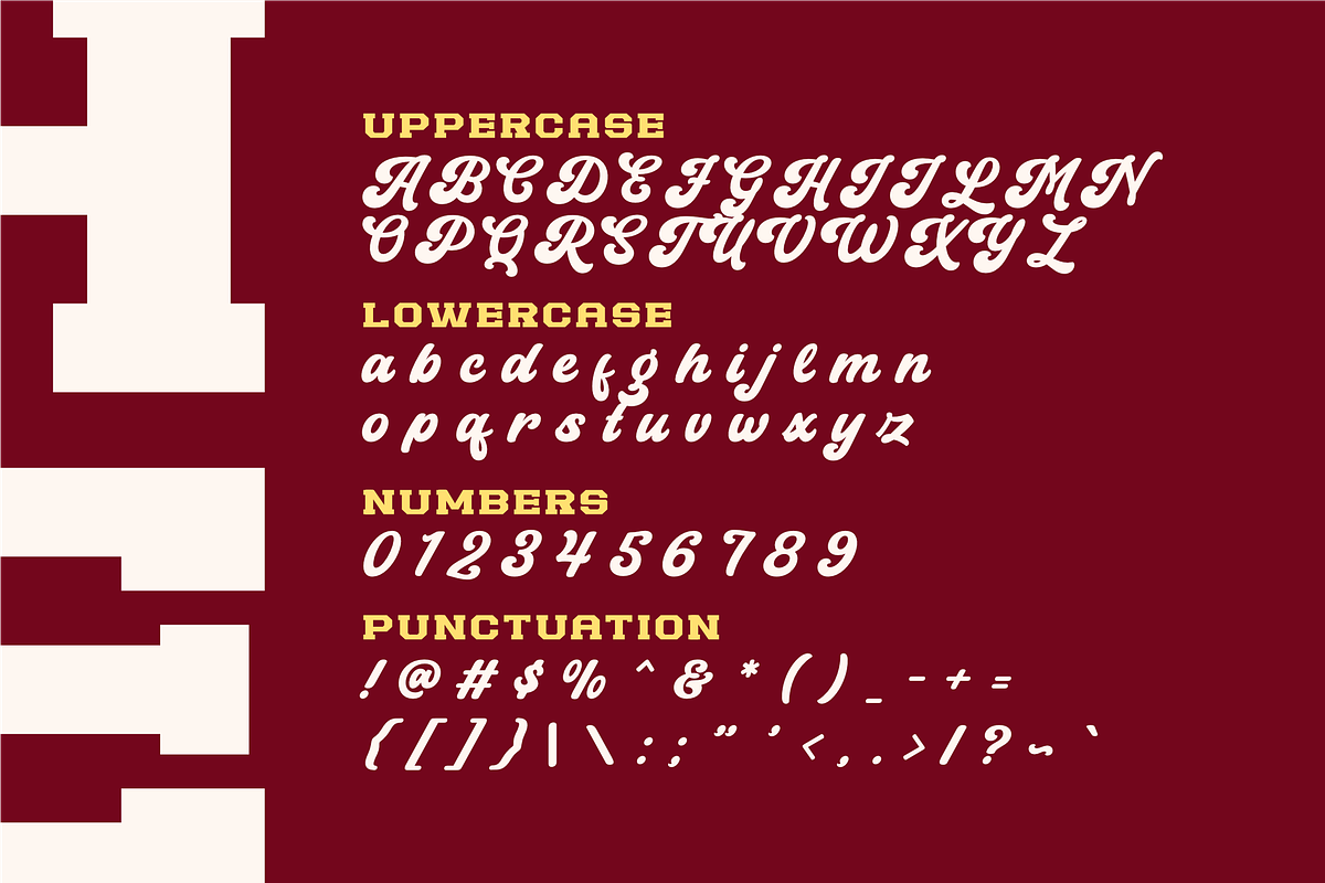 Houston Strike, a Script Font by ahweproject