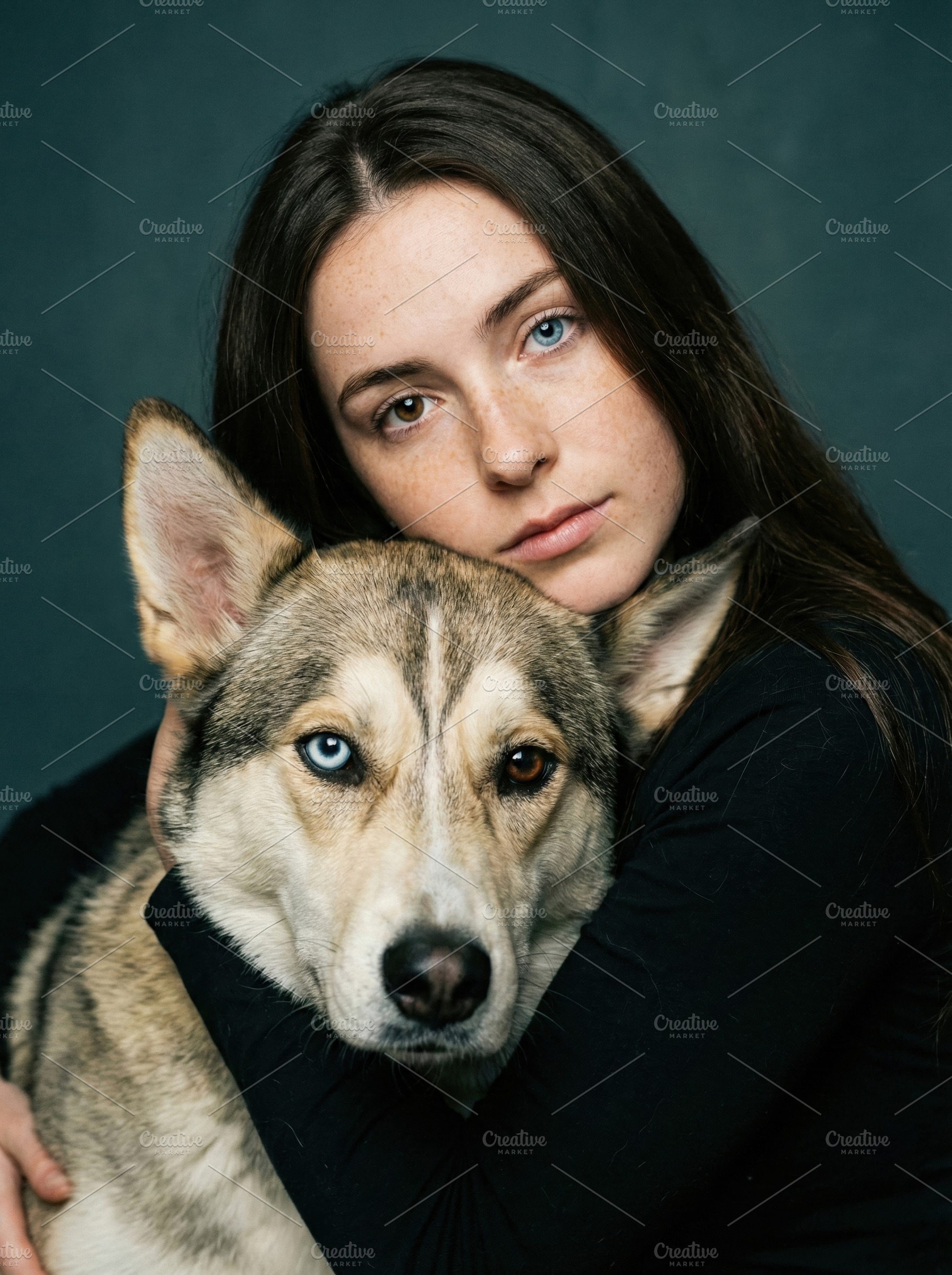 Heterochromia Beauty with Husky, a Beauty & Fashion Photo by Virgo Studio