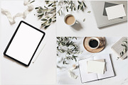 Silver Olive wedding mockups, a Print Template by Tabita's shop (Thumbnail 10 of 11)