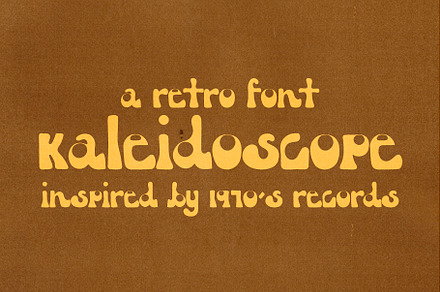 KALEIDOSCOPE | HAND DRAWN FONT, a Sans Serif Font by Madeline ODonoghue Design