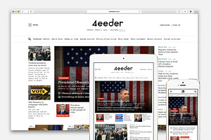 4eeder - A Responsive Web UI Kit