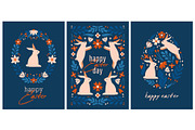 Happy Easter Day. Decorative Set., a Seasonal Illustration by Renberrry.Store (Thumbnail 6 of 10)