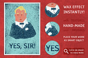 Wax Box - Wax Effect in seconds!, a Layer Style Add-On by Guerillacraft (Thumbnail 2 of 5)