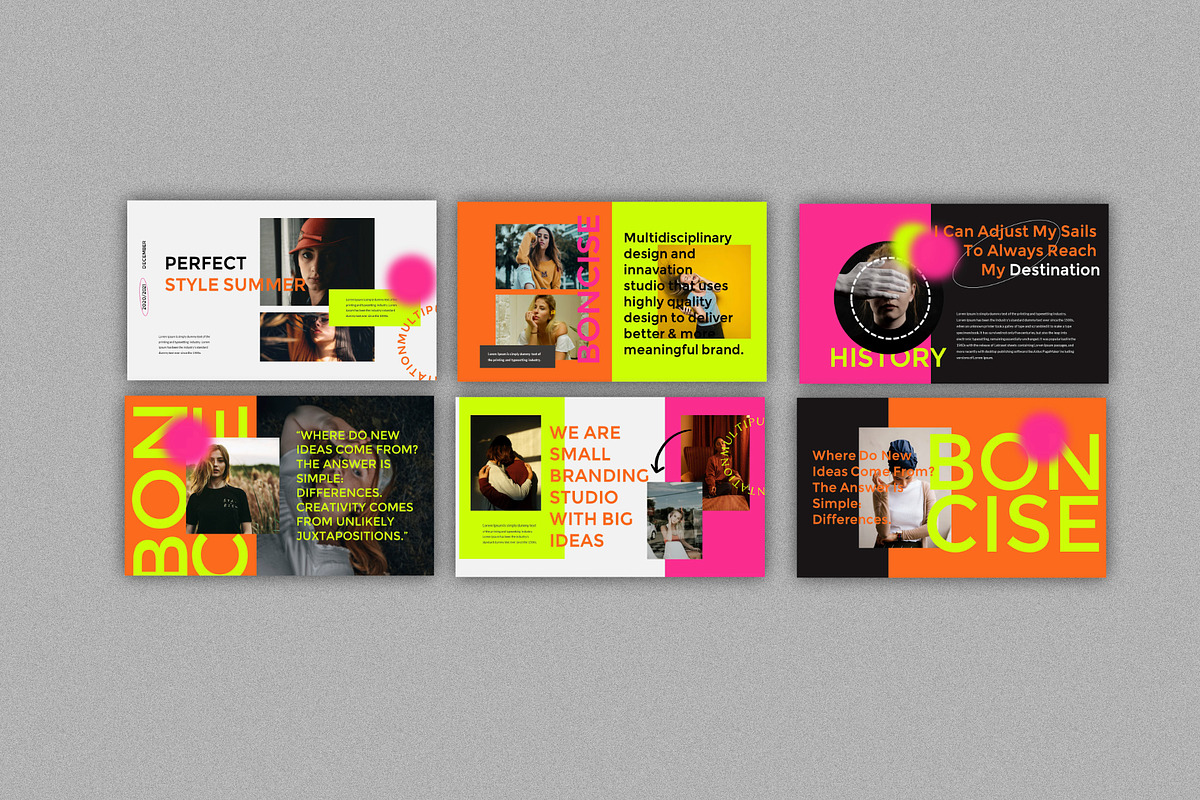 Boncise Presentatiton Pack Template, a Presentation Template by Spesifikstd (Photo 8 of 12)