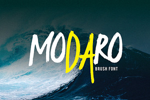 MODARO Brush Font