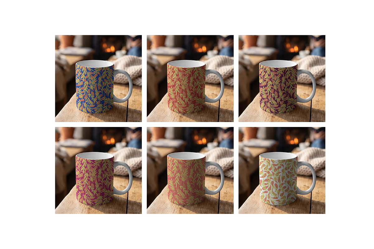 Mediterranean Leaf Seamless Pattern, a Pattern Graphic by Annie Tyndall Creative (Photo 8 of 13)