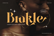 Brukle Elegant Serif Font
