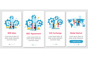 Business model mobile app screens, a Templates & Theme by IMG visuals characters (Thumbnail 2 of 8)