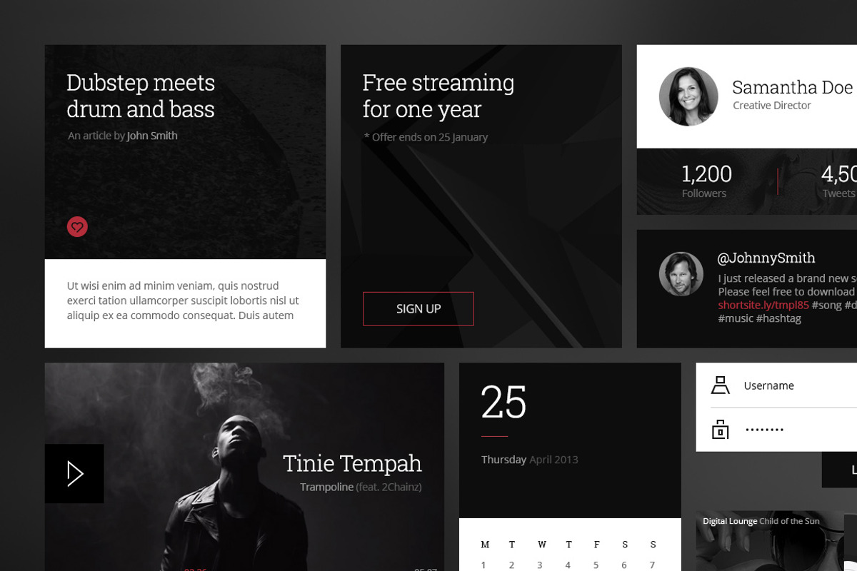 Royal UI Kit, an UI Kit Template by erigon (Photo 3 of 5)