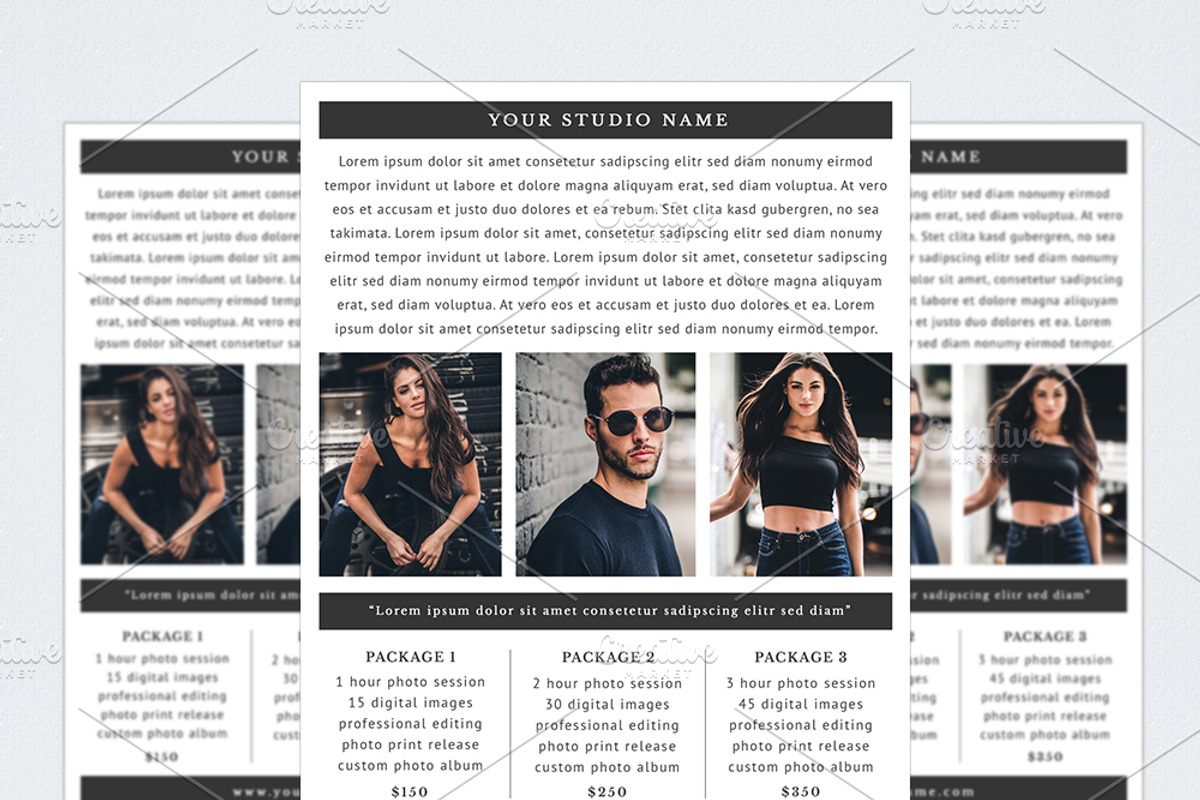 Photography Flyer Template, a Flyer Template by NM-Design-Studio (Photo 1 of 4)