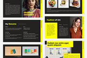 Portfolio Google Slides Template, a Presentation Template by Gaize (Thumbnail 9 of 11)