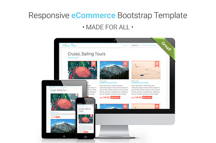 eCommerce Bootstrap Template