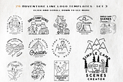 Simple Camp Scenes Logo Creation Kit, a Branding & Logo Template by JeksonGraphics (Thumbnail 17 of 24)