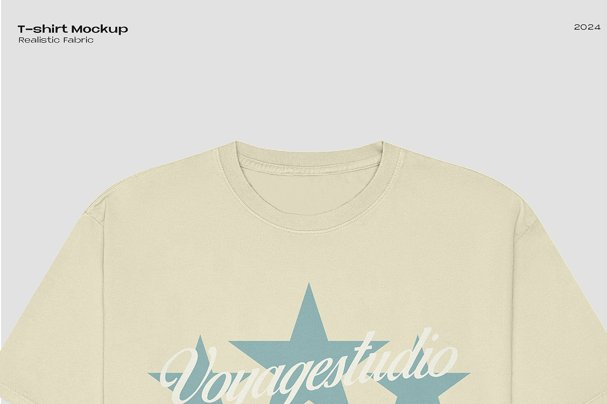 T-SHIRT MOCKUP, an Apparel Mockup by Voyage Studio (Photo 2 of 4)