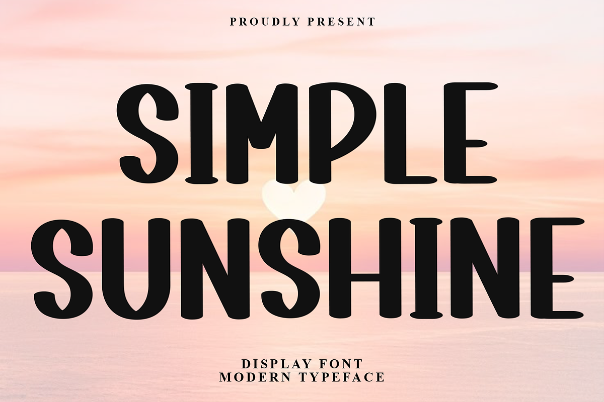 Simple Sunshine, a Script Font by InermediaSTUDIO (Photo 1 of 6)