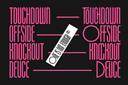 Hillhurst - Sans Serif Ligature Font, a Sans Serif Font by Surplus Type Co (Thumbnail 2 of 8)