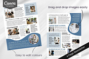 Canva Newsletter Template, a Stationery Template by PixelCraft (Thumbnail 3 of 15)