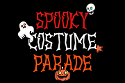 Ghostly Guffaws - Halloween Funny, a Font by PutraCetol Studio (Thumbnail 3 of 11)