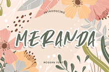 Meranda Modern Font