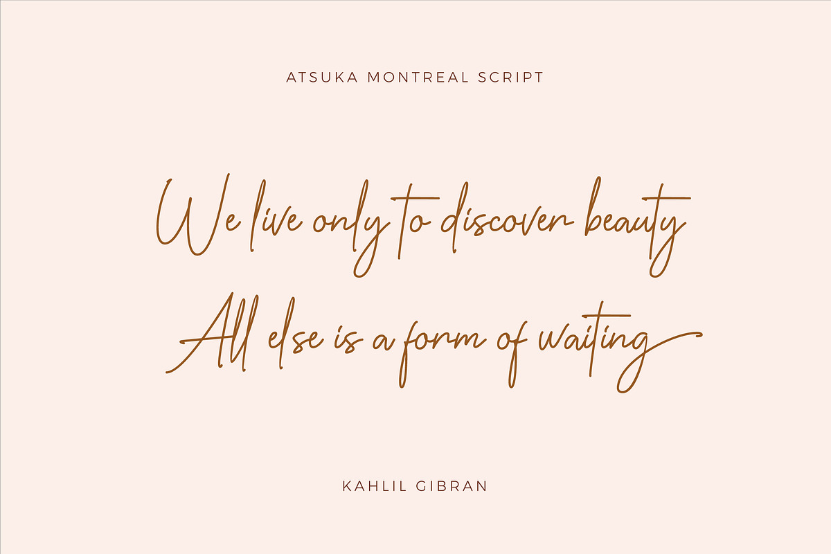 Atsuka Montreal - Font Family, a Serif Font by Grezline Studio (Photo 6 of 15)