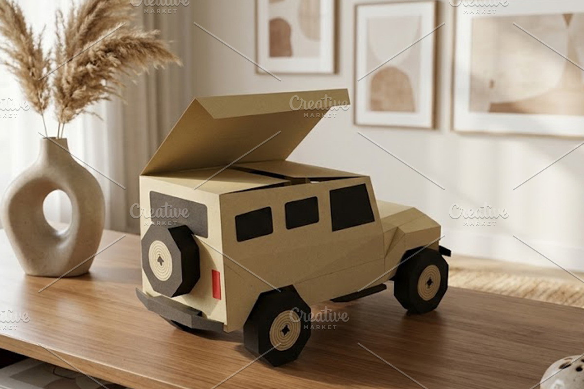Car favor - 3d papercraft, a Cars & Vehicle 3D Model by PAPER amaze (Photo 2 of 5)