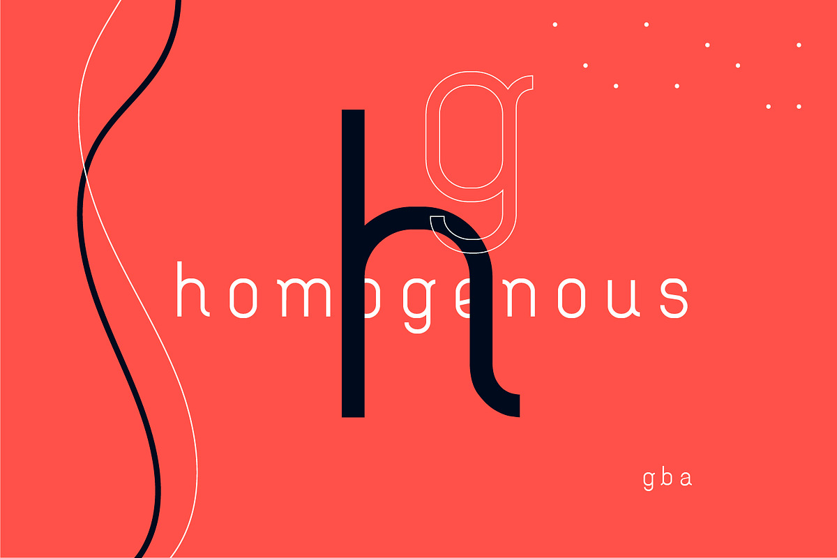 Geomatrik, a Sans Serif Font by GBAstudio (Photo 3 of 7)