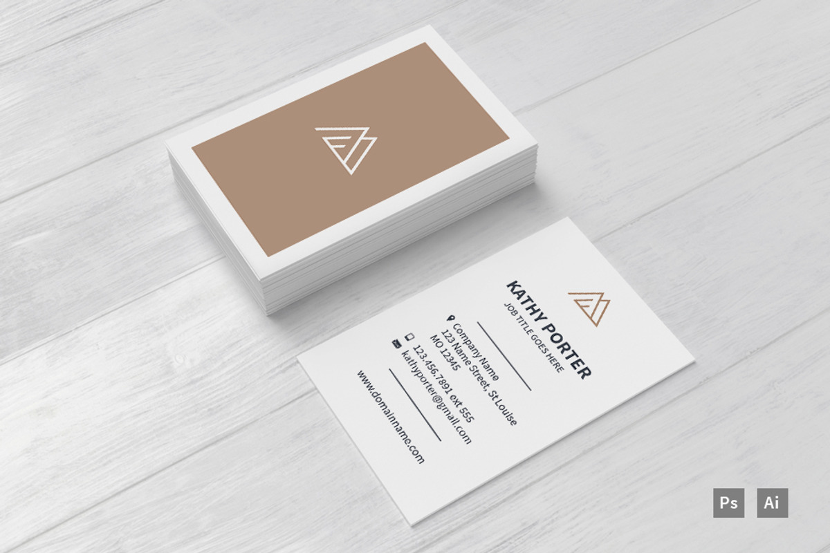 AM Business Card, a Business Card Template by AM Design (Photo 1 of 7)