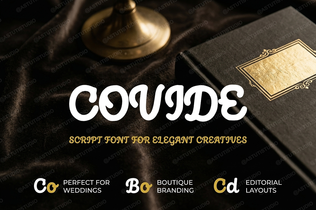 Covide | Elegant Serif & Luxury Disp, a Serif Font by Astuti Studio (Photo 4 of 25)