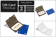 Gift Card Mockup, a Merchandise Mockup by Bartama Graphic (Thumbnail 1 of 4)