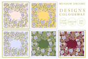Silk Scarf Meadow dreams, a Pattern Graphic by Natalia0307 (Thumbnail 2 of 6)