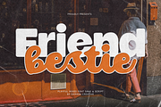 Friend Bestie - Playful Mixed Font, a Sans Serif Font by Namara Creative Studio (Thumbnail 1 of 12)