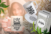 I love tea - clipart & lettering, a Decorative Illustration by Lana Sham (Thumbnail 11 of 13)