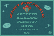Cowboy Psychedelia Font, a Font by JoeyHowell (Thumbnail 1 of 3)