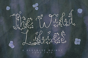 Whimsical Floral Script Font Trio, a Handwritten Font by Laras Wonderland (Thumbnail 1 of 12)
