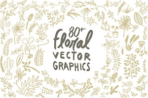Floral Vector Graphic Pack