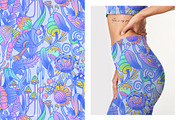 Cosmic Flora seamless pattern, a Pattern Graphic by Designnina Shop (Thumbnail 7 of 11)