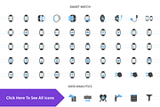 1440 Technology Filled Icons, an Outline Icon by IconBunny