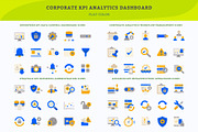 Corporate KPI Analytics Dashboard, an Icon by vexper (Thumbnail 4 of 5)